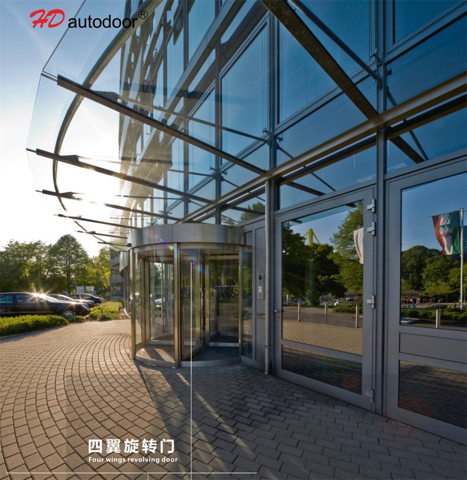 兩翼、三翼、四翼旋轉(zhuǎn)門：青島恒達(dá)自動(dòng)門(圖5)